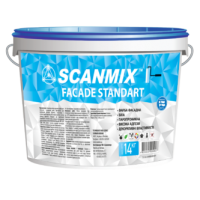 Атмосферостойкая акриловая краска Scanmix FACADE STANDART 10л/14кг